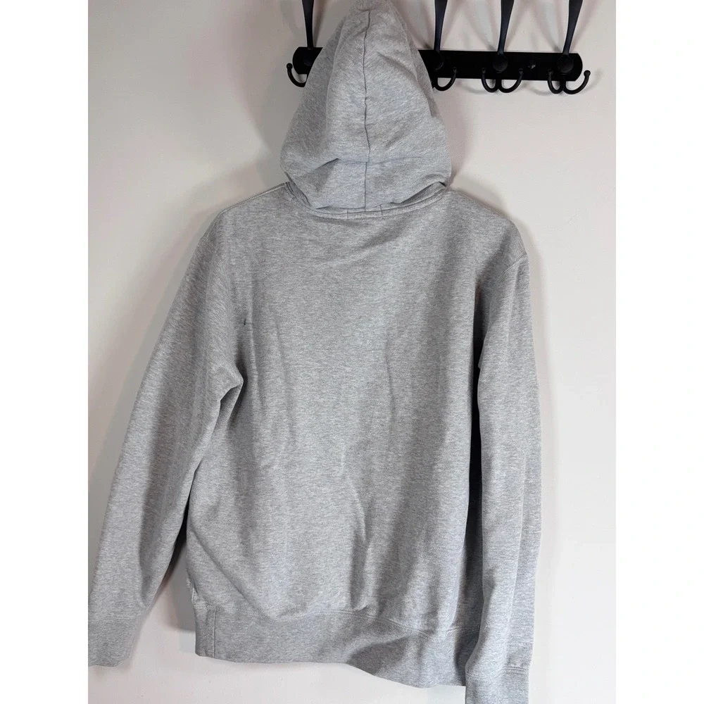 Polo Ralph Lauren Mens Heather Gray Fleece Pullover Hoodie Sweatshirt Size M